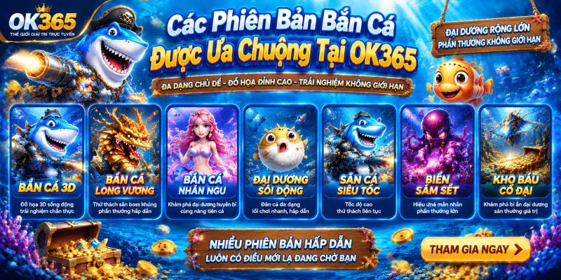 các phiên bản bắn cá